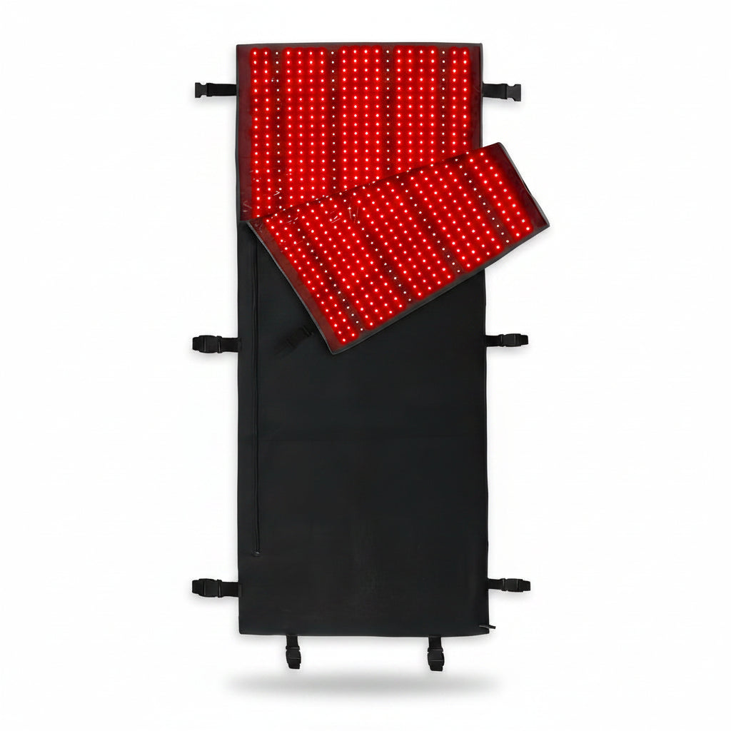 Red Light Therapy Mat Device for Full Body, near Infrared Light Therapy Blanket with Timer,Infrared Light Therapy for Body Shoulder Waist Back Knee Pain Relief