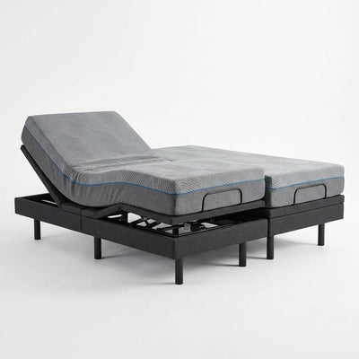 Split King Adjustable Bed Frame Engineered for Custom Comfort, 14 Memory Foam Mattress, Zero Gravity, Voice Control