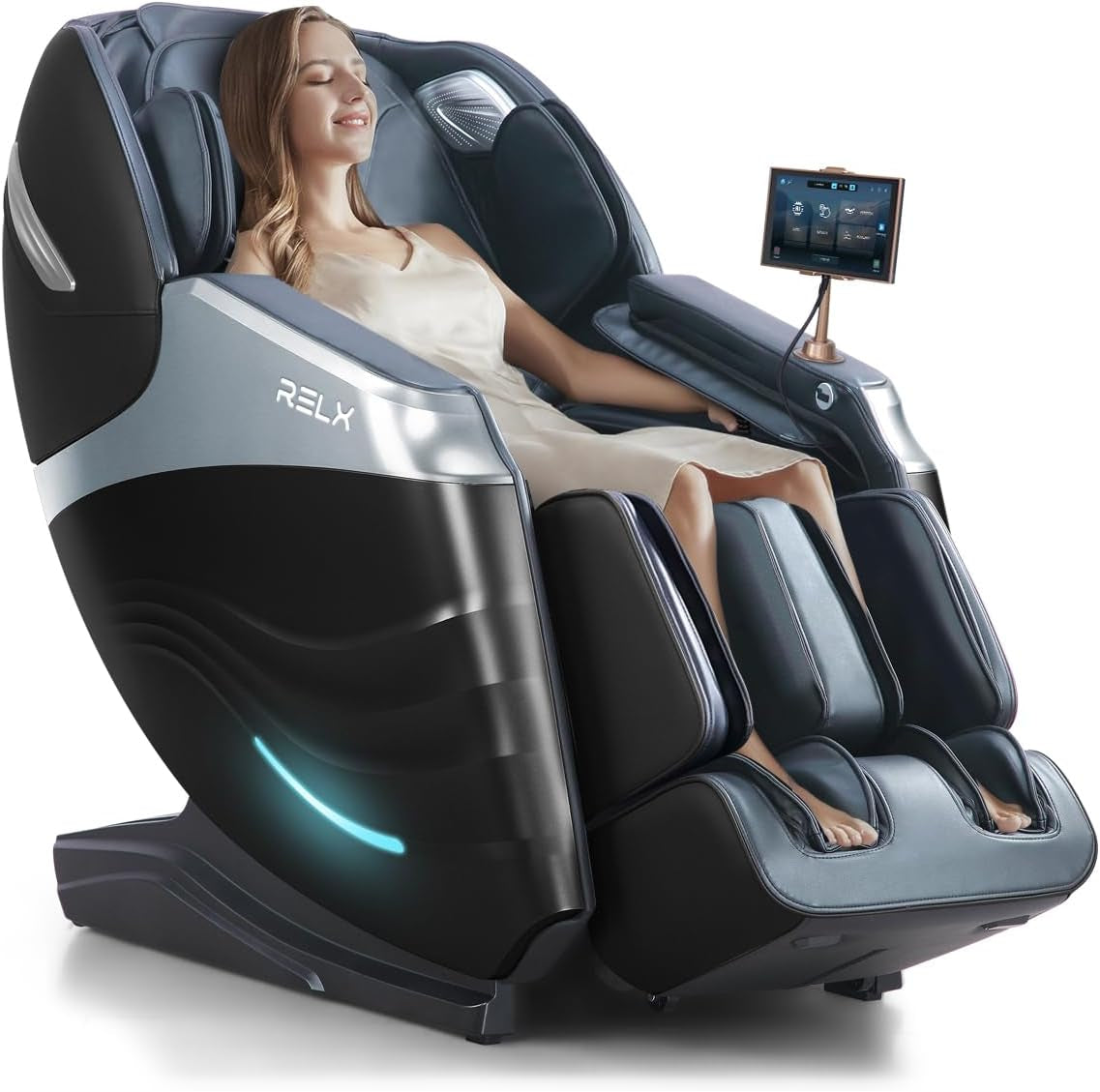 Massage Chair Full Body with Body Scan, Zero Gravity, Sl-Track, Black | 20 Modes Shiatsu Massage Chair Built-In Heat System, Airbag Massage with Deep Yoga Stretch, Calfrest Extension and AI Control